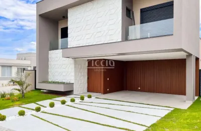 Casa maravilhoso à venda no cond. alphaville 2 - 4 suítes (1 suíte no térreo) 365 m² útil e 470 m² de terreno no urbanova sjc/sp