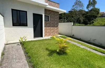 Casa térrea moderna com 2 suítes, jardim e elegível ao minha casa minha vida