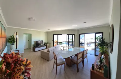Apartamento de 210m² com 2 suítes, 2 dormitórios e 3 vagas no villagio de parma, próximo ao clube de campo e shopping em mogi das cruzes.