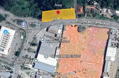 Terreno comercial à venda na Rua Gonçalo Ferreira, 616, Jardim Ponte Grande, Mogi das Cruzes