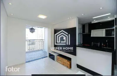Apartamento 2 dormitórios (1 suíte). 1 vaga, varanda gourmet à venda vila antonieta-sp