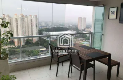 Apartamento alto padrão a venda com 2 dormitórios(1 suíte) - varanda gourmet - 1 vaga -tatuapé-sp