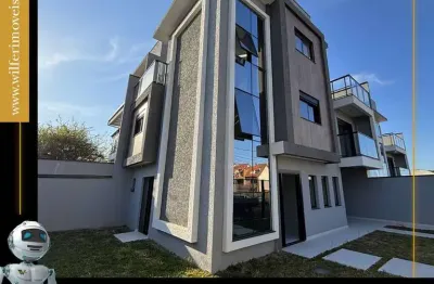 Casa com 3 quartos à venda na rua valentin gulin, 151, atuba, curitiba, 170 m2 por r$ 1.210.000