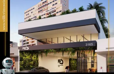 Apartamento com 1 quarto à venda na avenida república argentina, 3165, portão, curitiba, 62 m2 por r$ 404.000