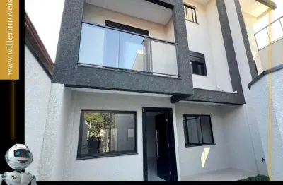 Casa com 3 quartos à venda na rua alcides gonçalves da rocha, 69, atuba, curitiba, 134 m2 por r$ 845.000
