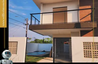 Casa com 3 quartos à venda na rua eduardo pareja linhares, centro, guaratuba, 96 m2 por r$ 589.000