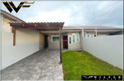 Casa com 2 quartos à venda na Rua Rio Faxinal, 91, Iguaçu, Fazenda Rio Grande, 63 m2 por R$ 425.000