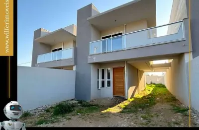 Casa com 3 quartos à venda na rua do jacarandá, 385, parque do embu, colombo, 96 m2 por r$ 631.800