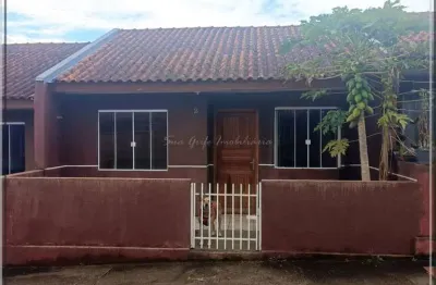 Casa com 2 quartos à venda na avenida vidal ramos, 532, planta são tiago, piraquara, 52 m2 por r$ 190.000