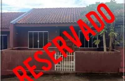 Casa com 2 quartos à venda na avenida vidal ramos, 532, planta são tiago, piraquara, 52 m2 por r$ 190.000
