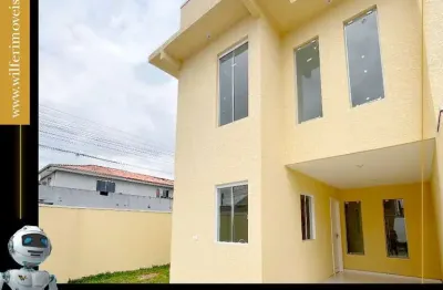 Casa com 2 quartos à venda na rua walter sprengel, 10, tatuquara, curitiba, 58 m2 por r$ 420.000