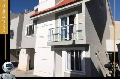 Casa com 3 quartos à venda na rua fortaleza, 1830, cajuru, curitiba, 127 m2 por r$ 650.000