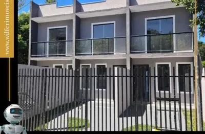 Casa com 2 quartos à venda na rua andré klug, 246, barreirinha, curitiba, 69 m2 por r$ 419.000