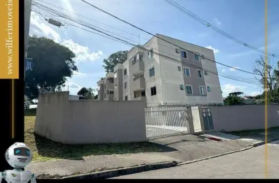 Apartamento com 2 quartos à venda na rua alexandre de gusmão, 16, guarani, colombo, 55 m2 por r$ 279.000