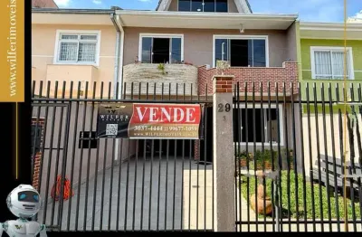 Casa com 3 quartos à venda na rua jovino cavalheiro dos santos, 29, atuba, curitiba, 155 m2 por r$ 820.000