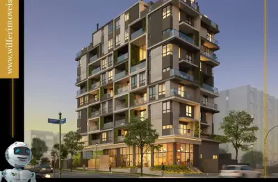 Apartamento com 1 quarto à venda na rua petit carneiro, 121, água verde, curitiba, 30 m2 por r$ 399.000