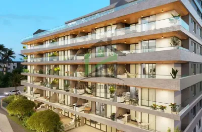 Ocean drive e um empreendimento - apartamentos tipo variam de 55,96m2  a 100,88m2 - coberturas variam de 126,13m2  a 234,60m2  - casas terreas (garden)  214,63m 2  (sul) e 243,12m 2  (norte)