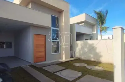 Casa à venda em maricá, jardim atlântico central (itaipuaçu), com 3 quartos, 90m²