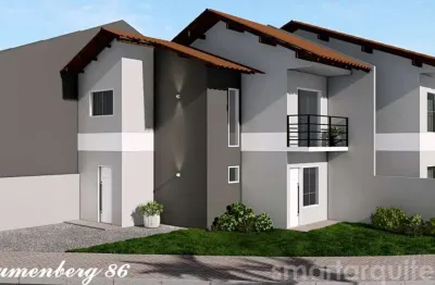 Casa com 2 quartos à venda no itoupava central, blumenau , 64 m2 por r$ 395.000