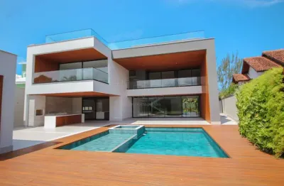 Casa com 5 dormitórios à venda, 1470 m² por r$ 19.600.000,00 - barra da tijuca - rio de janeiro/rj
