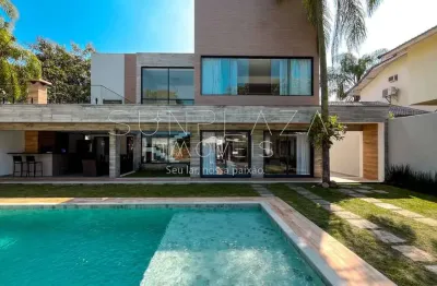 Casa com 6 suítes à venda, 650 m² por r$ 13.500.000 - barra da tijuca - rio de janeiro/rj