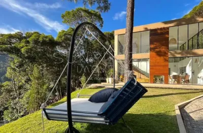 Casa com 6 quartos, 4 suítes à venda, condomínio comary, teresópolis por r$ 3.300.000 - carlos guinle - teresópolis/rj