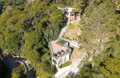 Casa com 6 quartos, 4 suítes à venda, condomínio comary, teresópolis por r$ 3.300.000 - carlos guinle - teresópolis/rj