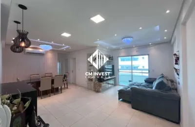 Apartamento à venda com 3 quartos, com 2 sacadas e piscina em barreiros, a poucos metros da leoberto leal em são josé,sc