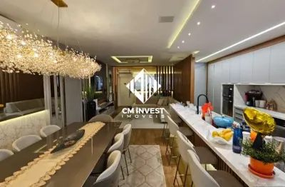 Apartamento de luxo 100% mobiado e equipado com 4 quartos em 304m² de área total à venda em campinas, são josé-sc!