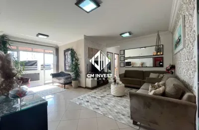 Lindo apartamento mobiliado com 3 quartos sendo 1 suíte com 128m² a venda em campinas são josé, sc