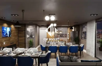 Apartamento na planta! 2 dormitórios sendo 1 suíte, sacada com churrasqueira, no bairro campinas em são josé.