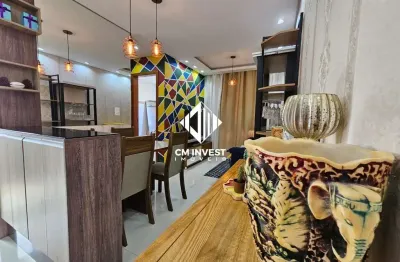 Apartamento à venda em são josé-sc, real parque: 2 quartos, 2 salas, 1 banheiro, 1 vaga de garagem, 59m². aproveite!