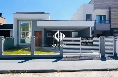 Casa à venda no lisboa iii forquilhas | 3 quartos, suíte, área goumert e garagem 116m² por r$ 749.999.99