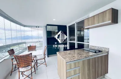 Apartamento à venda mobiliado, 2 quartos, andar alto com vista mar - campinas são josé sc