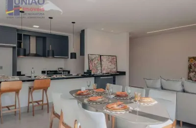 Condomínio fechado, sobrado novo, 03 suítes (sendo 01 master com closet), piscina e área gourmet