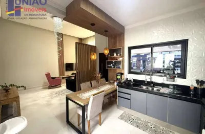 Casa térrea em condomínio fechado, área de lazer e segurança 24hs.