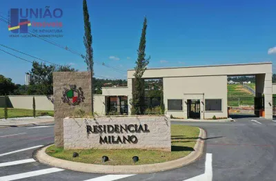 Terreno à venda, 300 m² por r$ 360.000,00 - condomínio residencial milano - indaiatuba/sp