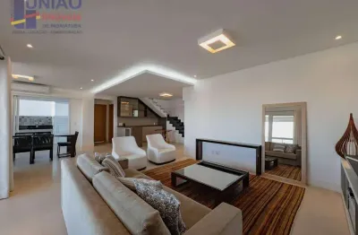Apartamento duplex com 3 suítes à venda, 323 m² por r$ 3.700.000 - vila sfeir - indaiatuba/sp
