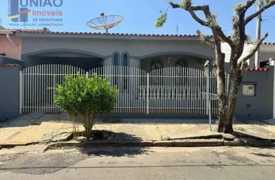 Casa para locação em indaiatuba, localização privilegiada.