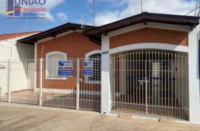 Casa comercial para alugar, 200 m² por r$ 4.600/mês - centro - indaiatuba/sp