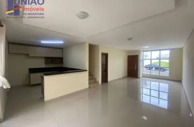 Excelente sobrado em condomínio fechado com com 3 dormitórios para alugar, 150 m² por r$ 5.090/mês - jardim montreal residence - indaiatuba/sp