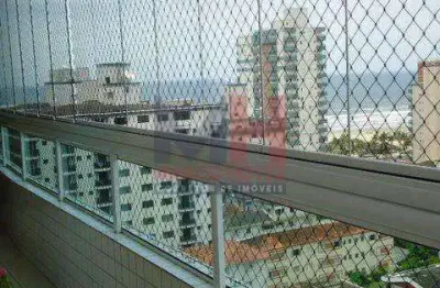 Apartamento com 3 quartos, guilhermina, praia grande - r$ 780 mil, cod: 207005