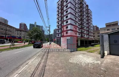 Terreno comercial para alugar na Avenida Presidente Kennedy, 537, Canto do Forte, Praia Grande
