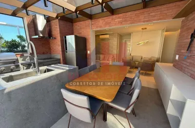 Cobertura com 3 quartos, balneário maracanã, praia grande - r$ 2.75 mi, cod: 207534