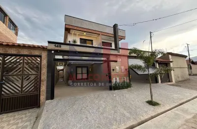 Sobrado com 3 quartos, caiçara, praia grande - r$ 750 mil, cod: 207564
