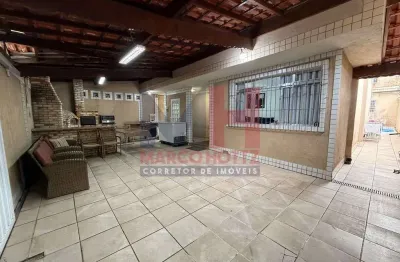 Sobrado com 5 quartos, boqueirão, praia grande, cod: 207666