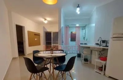 Apartamento com 1 quarto, guilhermina, praia grande - r$ 435 mil, cod: 207668