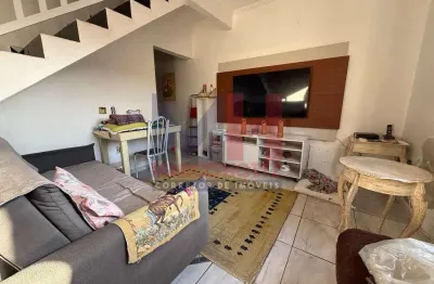 Sobrado com 2 quartos, quietude, praia grande - r$ 310 mil, cod: 207688
