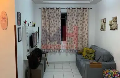 Apartamento com 1 quarto, guilhermina, praia grande - r$ 260 mil, cod: 207748