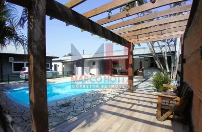 Casa térrea com 4 dormitórios e piscina no flórida - pg